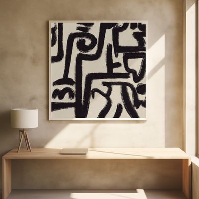 Line art abstract 04