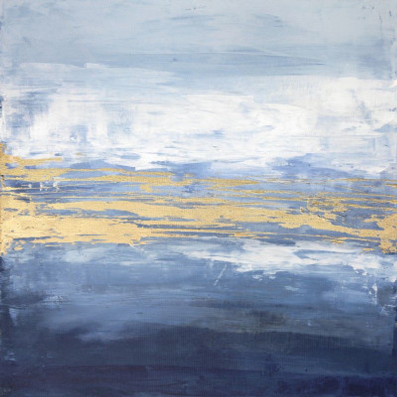 Peaceful Golden Horizon