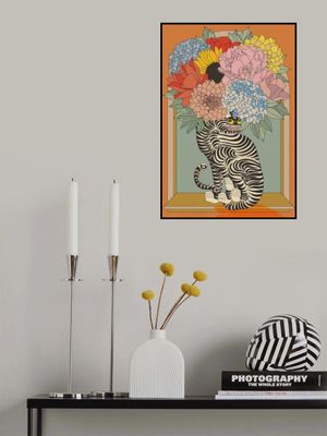 Floral Tiger Vase