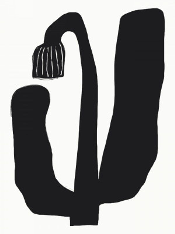 Minimalism Ink Flower