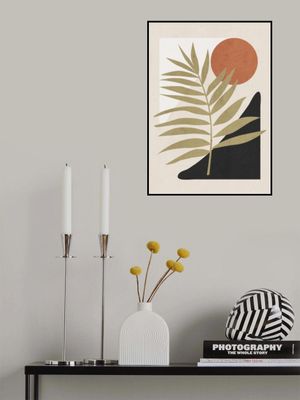 Tropical Leaf  Abstract Art