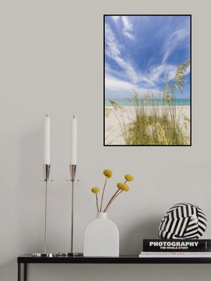 Charming beach scenery