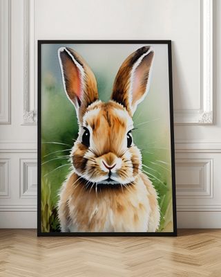 Cute Watercolor Bunny