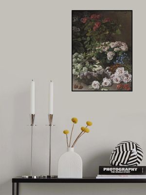 Spring Flowers (1864) By Claude Monet