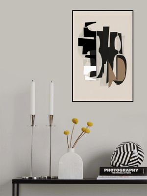 Black and White and Brown Relief 2