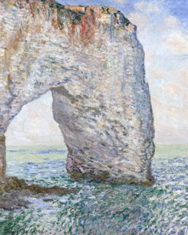 The Manneporte Near Étretat (1886)