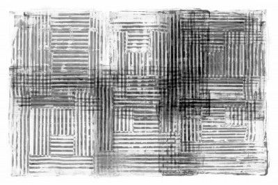 Woven Monochrome Linear Abstract 1