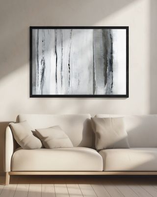 Vertical Strokes In Monochromatic Tones