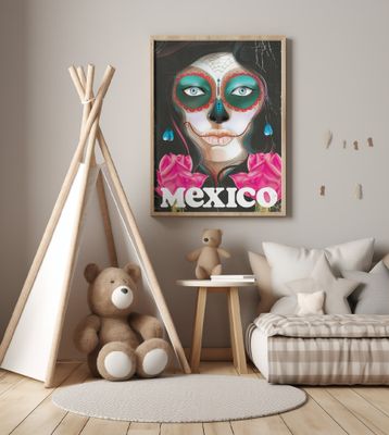 Mexico Vintage Travel Poster