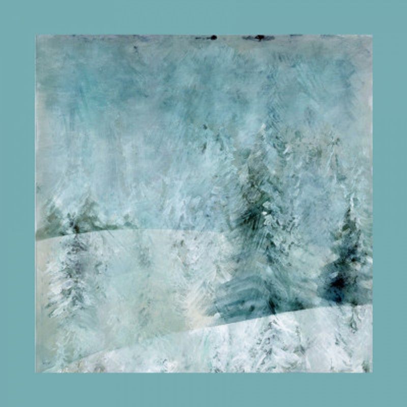 Winter Scene: Christmas Tree Vintage Style 3