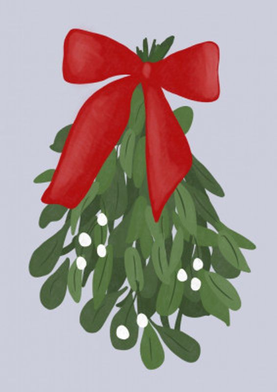 Festive Mistletoe Charm