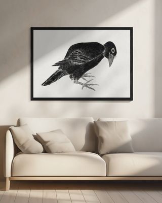 Bird, From Album of Sketches (1814) Vintage Japanese Woodblock Prints