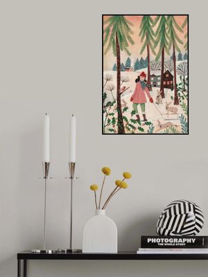 Walking in the snow Christmas