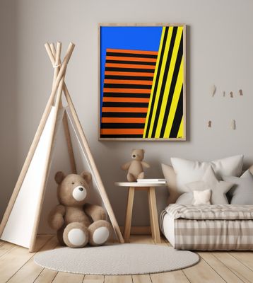 Vibrant Geometric Design