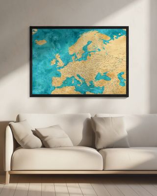 Lexy detailed Europe map