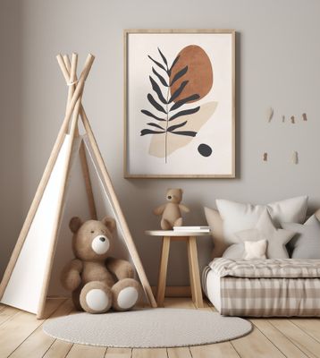 Abstract Art  Minimal Plant 12