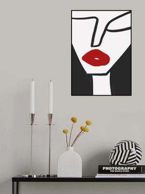 Bold Red Lips
