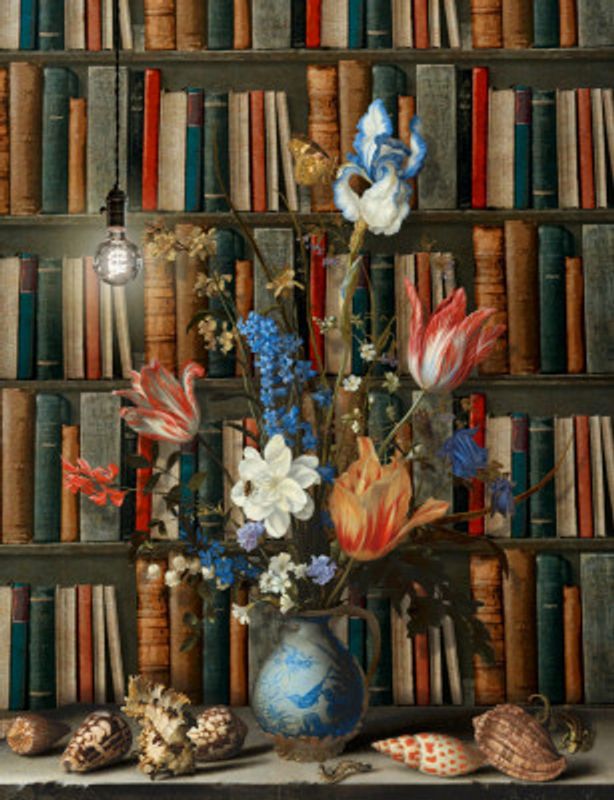 A Still Life With Books