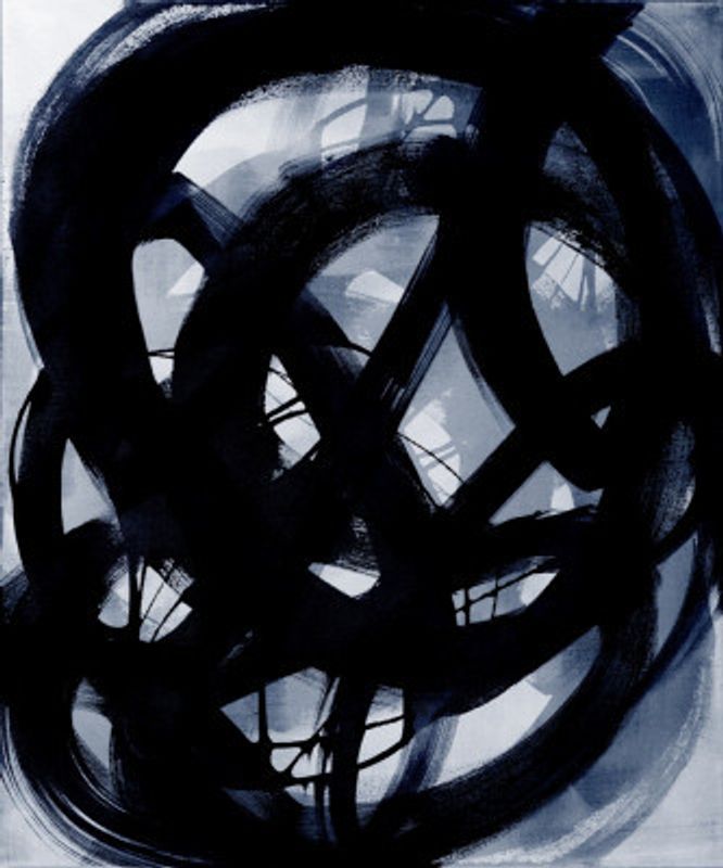 Dark Grey Tangle