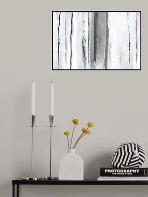 Vertical Lines And Silver Veils