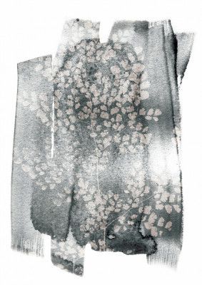 Abstract Watercolor Delicate Botanical Patterns