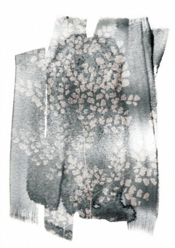 Abstract Watercolor Delicate Botanical Patterns