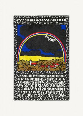 Mac Bull From Philadelphia In His Frightful Loop the Loop Ride In His Car