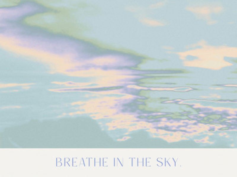 Dreamy Sky Reflection