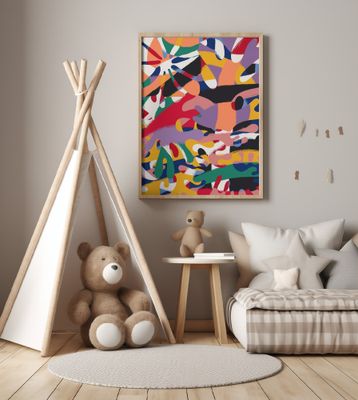 Expressionist Colorful Abstract