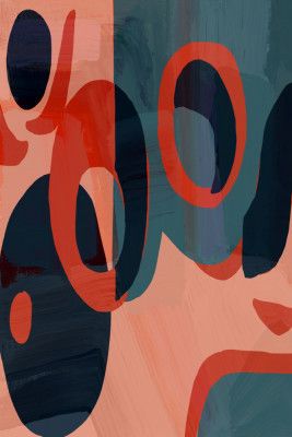 Geometric Shapes And Vibrant Colors