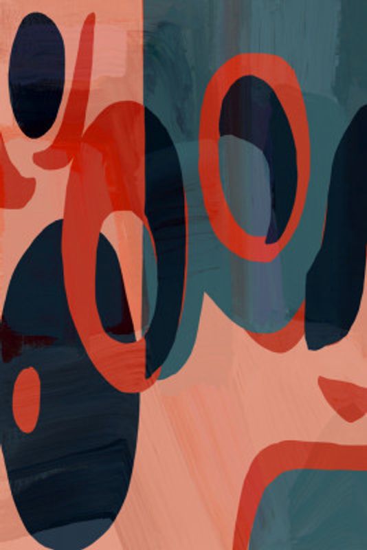 Geometric Shapes And Vibrant Colors