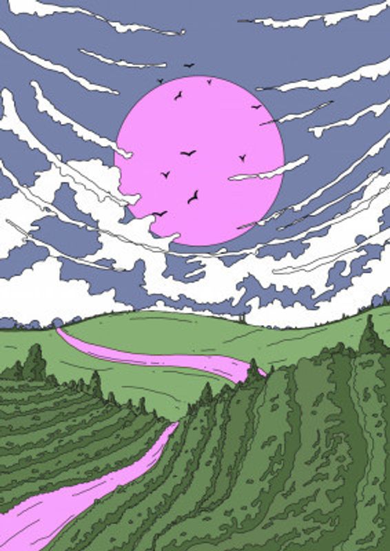 Pastel Horizon Voyage