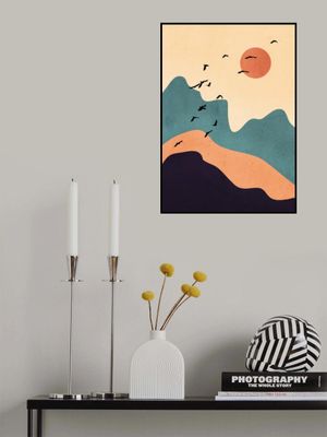 Minimal Abstract Art Landscape