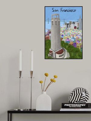 Coit Tower, San Francisco, USA by Artist Carla Daly