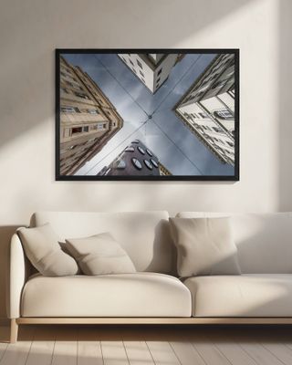 Where streets meet the sky