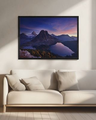 Twilight at Mount Assiniboine