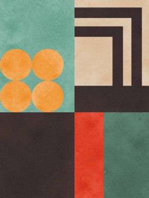 Colorful geometric composition 5