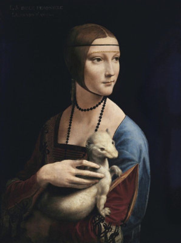 Lady With an Ermine (ca. 1490)