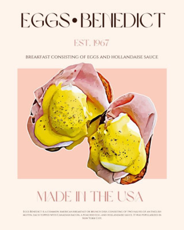 Eggs Benedict Print