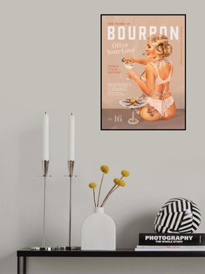 Bourbon Babe Vol 16 Vintage Vodka Martini Pin Up Girl