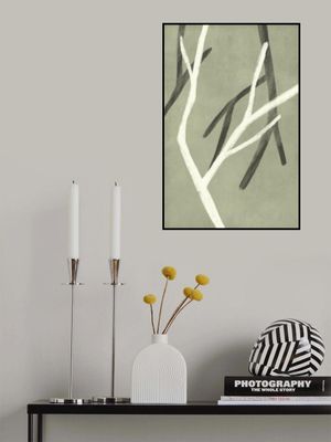 Twigs On Sage Green 1