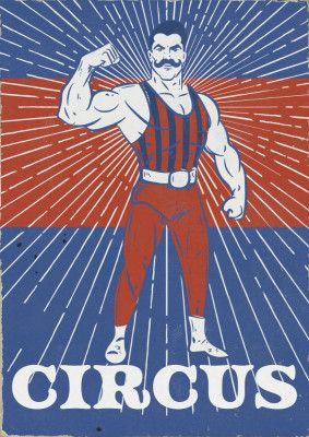 Circus Strongman Commercial