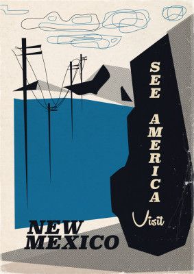 New Mexico Travel Poster
