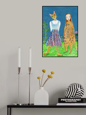 Switched Heads - Cat Lovers