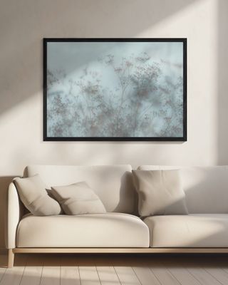 Early Morning Dried Meadow Spain Blue