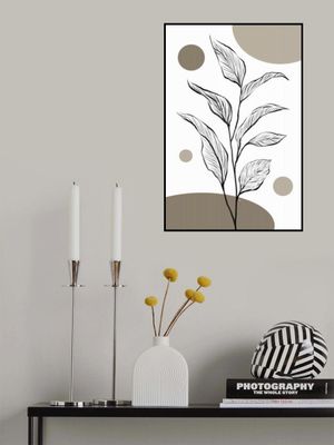 Monochrome Plant Sketch