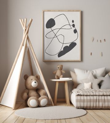 Expressionist forms and lines 5