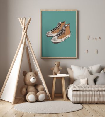 High Top Sports Shoes