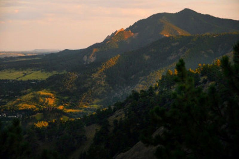 Mount Sanitas Sunset