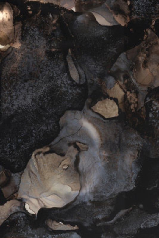 Swirling Dark and Earthy Tones